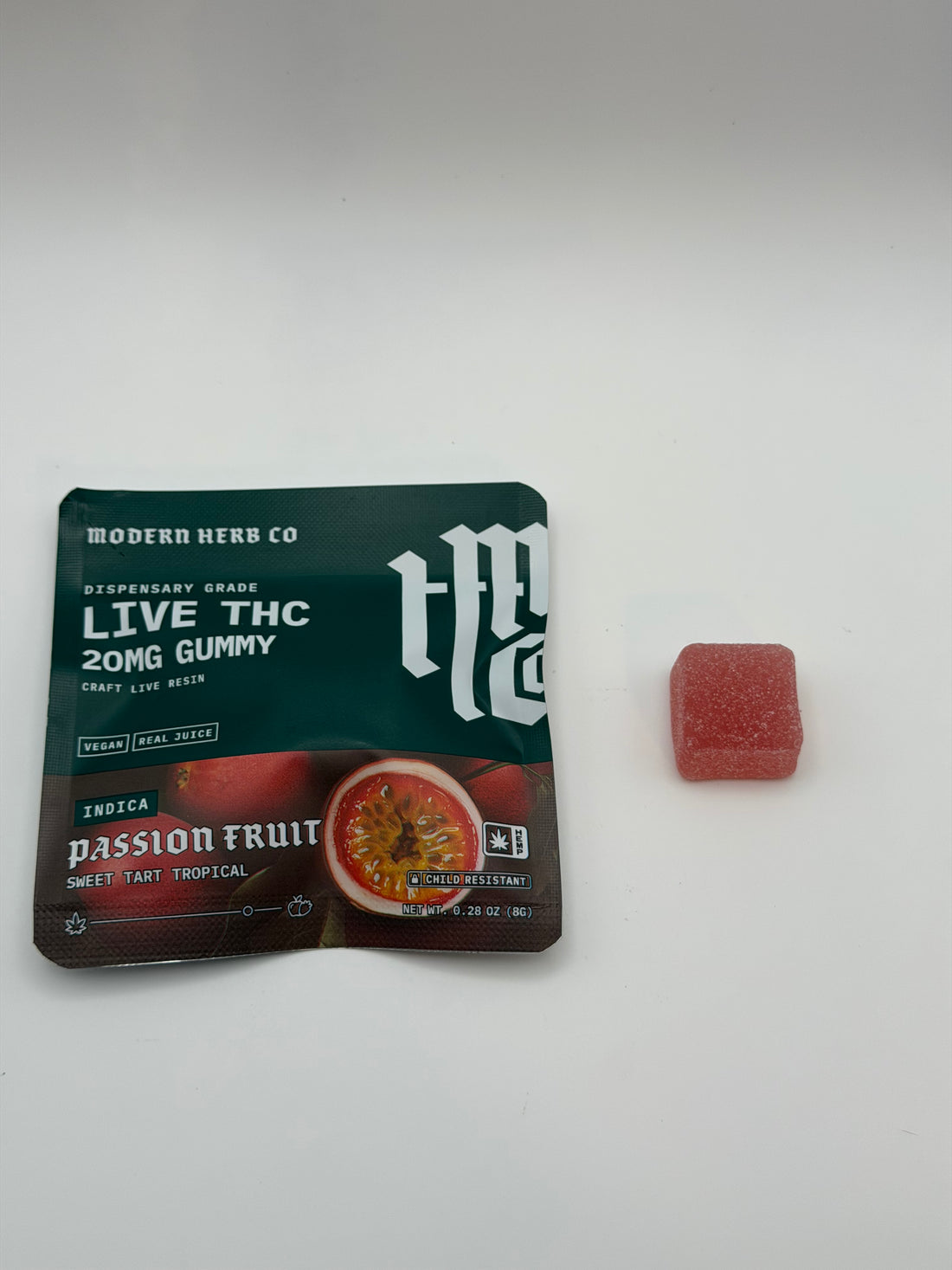 20mg Live D9 THC Gummy: Singles