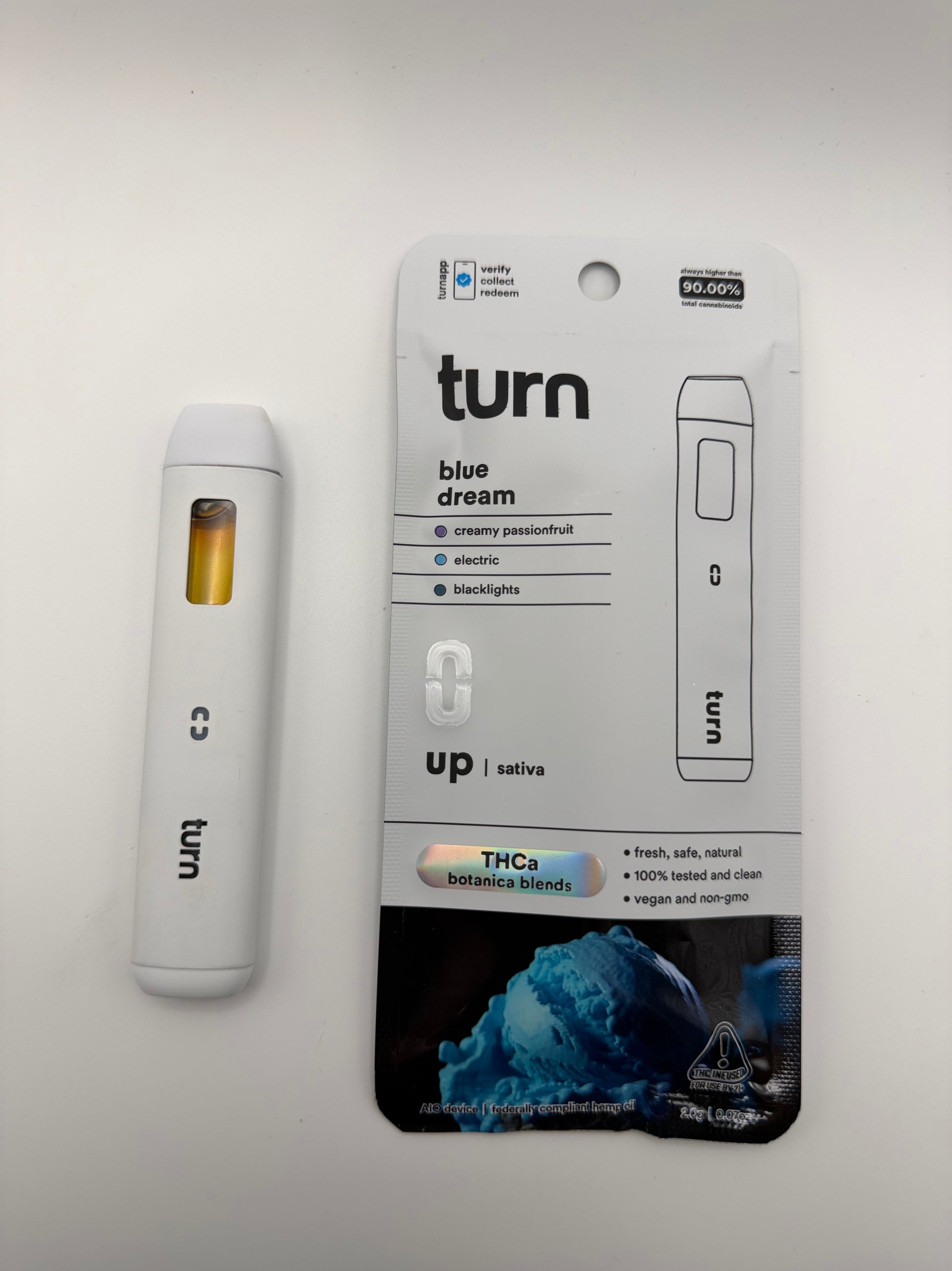 TURN THCA 2G Disposable AIO TURN THCA 2G Disposable AIO