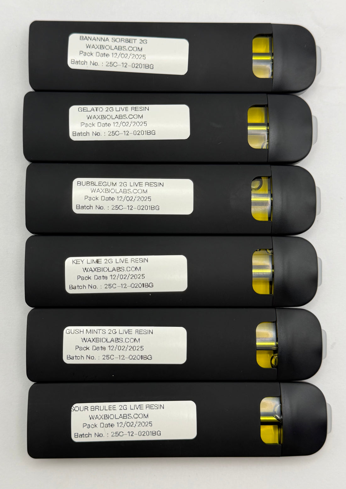 2G LIVE RESIN DISPOSABLES | WBLABS Remedy | SLOW MELT SMALL BATCH