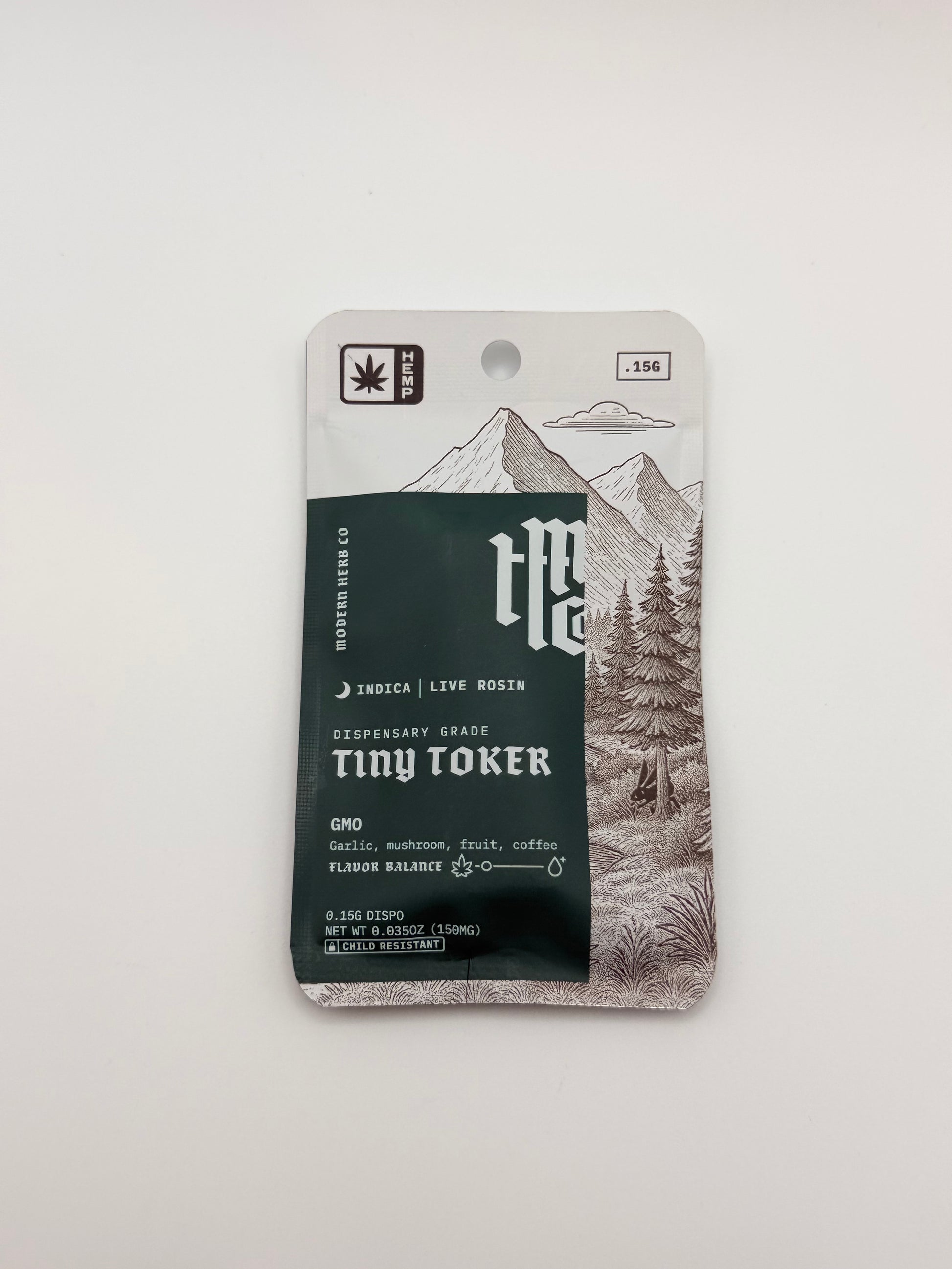Tiny Toker Live Rosin Vape | .15g Disposable Tiny Toker Live Rosin Vape | .15g Disposable