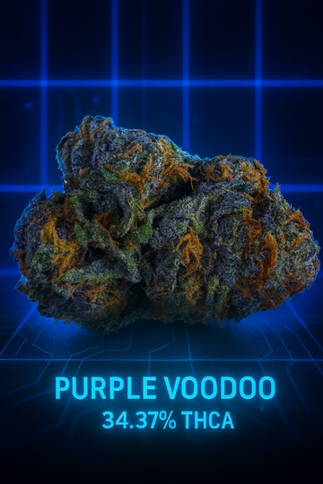 Purple VooDoo THCA Flower
